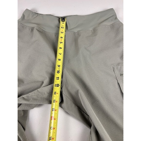 Sage Collection Women Cargo Cropped Pants Capri Casual Comfort Beige Size Medium - Picture 7 of 14